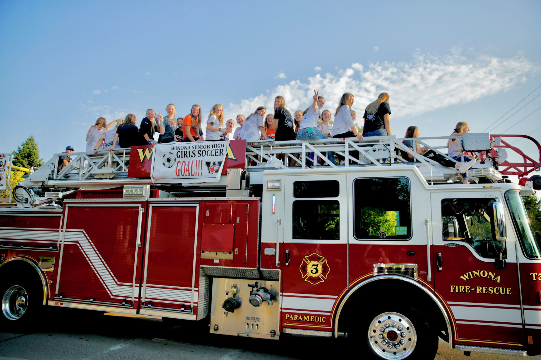 Winona Senior High School Football Homecoming vs Kasson-Mantorville